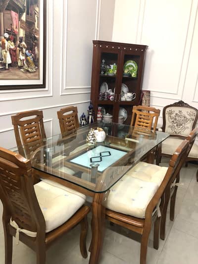 6 Seater Dining Table and chairs