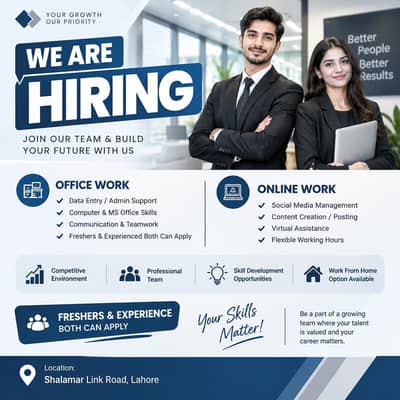 How to start your career with us