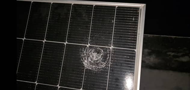 Damaged Solar Panel 585 watt Tier 1 JA