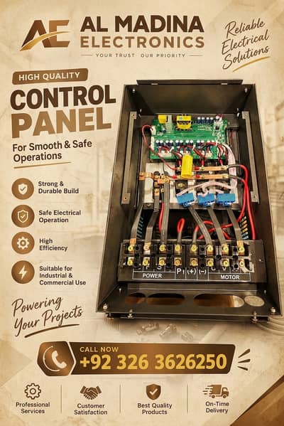 Industrial VFD Drive/3 Phase Solar Inverter for Ata Chakki/Tubewall