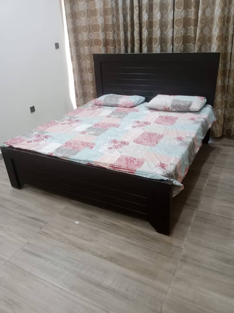 Bed with matris 1