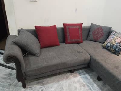 8 Seater L Shap Sofa Set