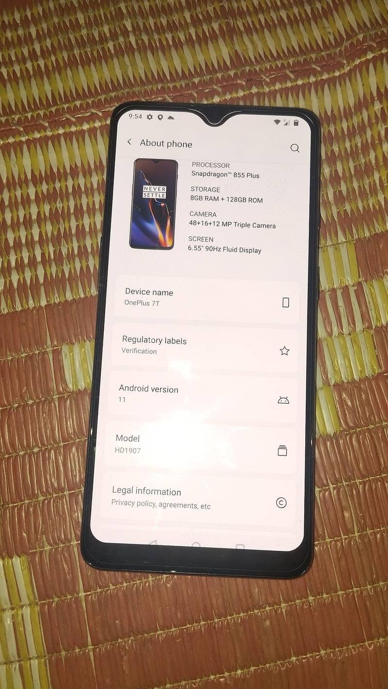 One Plus 7T 1