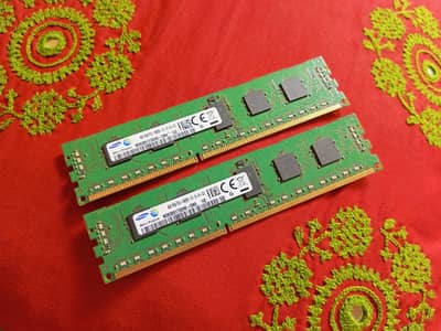 4G4GB Single Server Machine RAM DD3 PC3-14900R 1866Mz 2x4=8GB