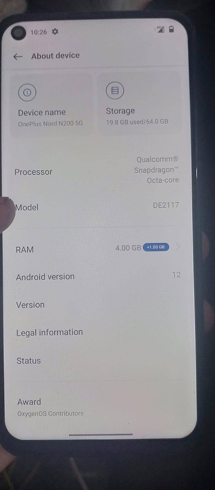 One Plus Other Model 0