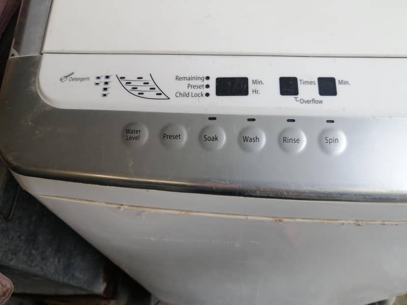 Dawlance automatic washing machine . 2