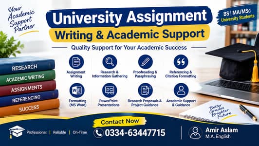 University Assignments | Research, Writing & Formatting Services
