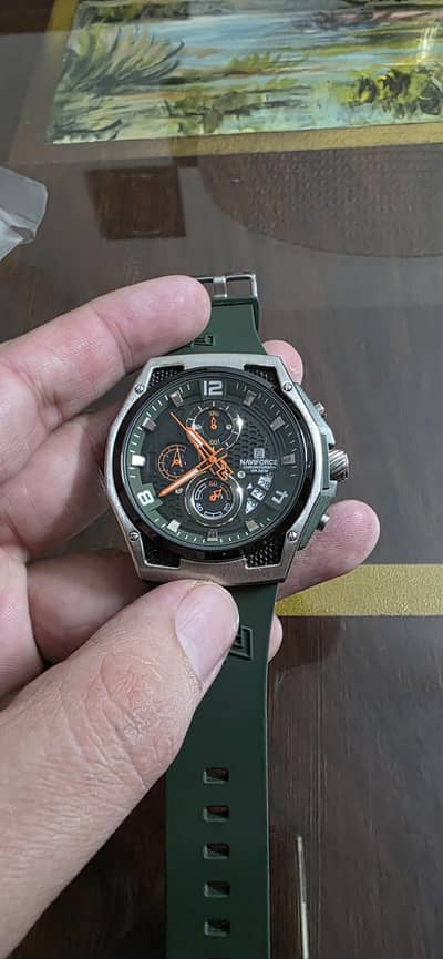 Naviforce NF8051 LeatherX with Chrono