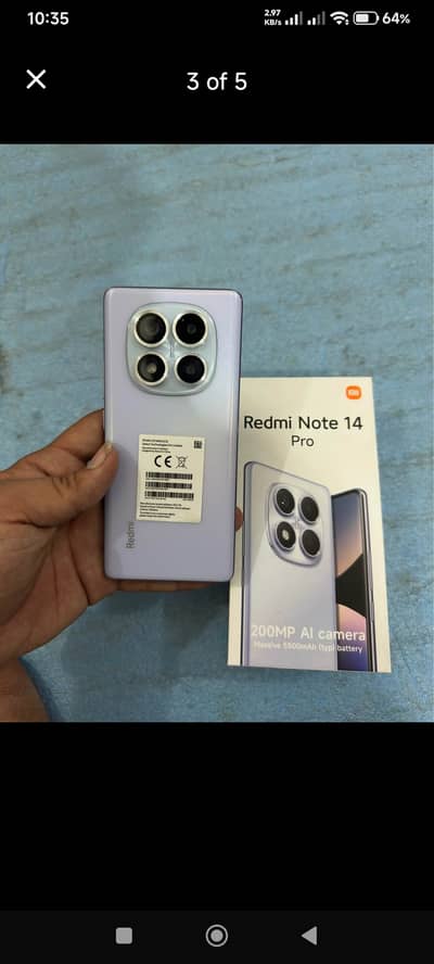 Xiaomi Redmi Note 14 Pro for sale 8 256