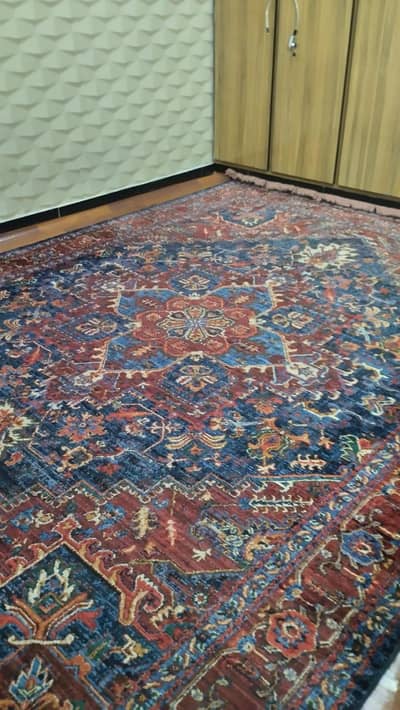 * Premium Handmade Wool Rug – Heritage Design (First Copy)