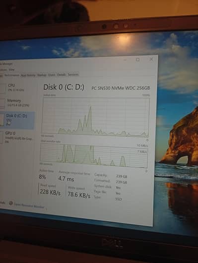 Dell 7430 Laptop core i5 12th gen. 16gb RAM 256 SSD