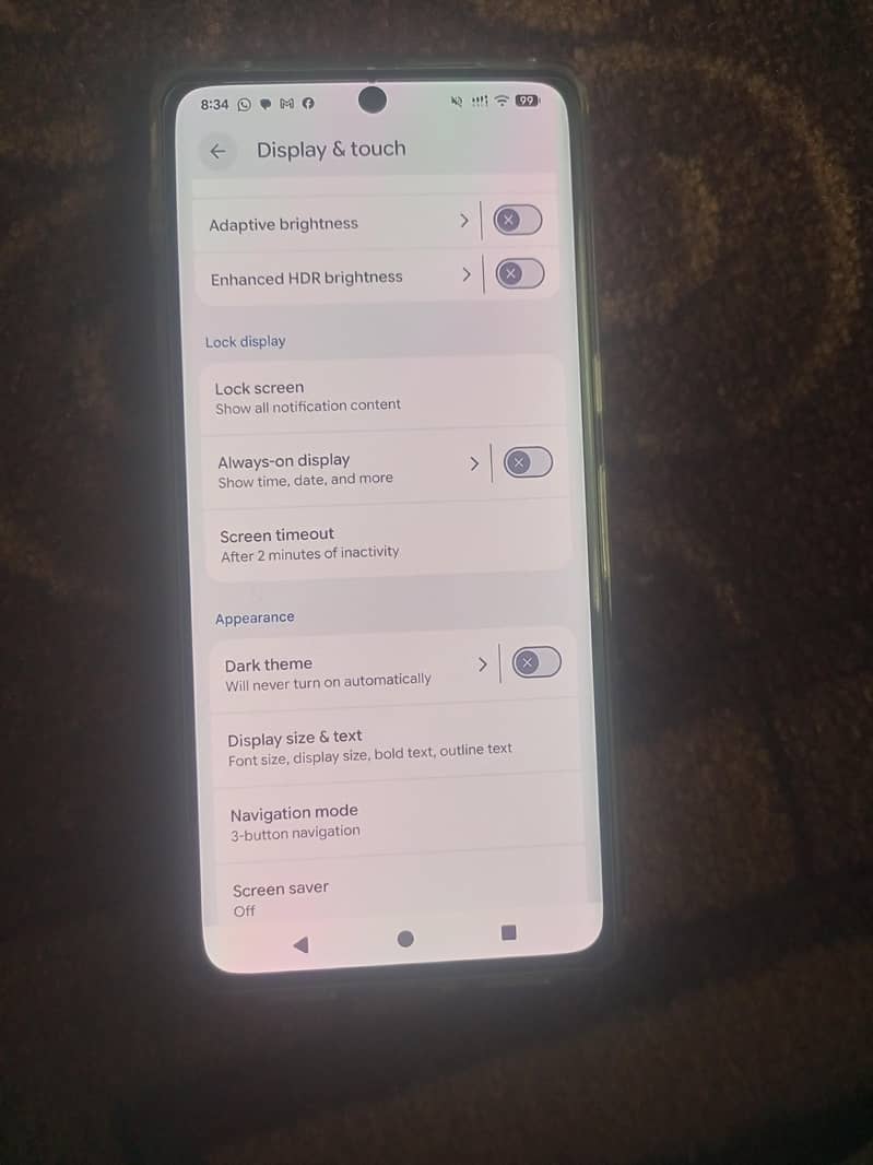 Google Pixel 7 Pro panel change 1