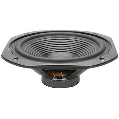 One 8 inch woofer speaker.