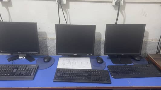 CPUs and LCDs with Keyboards and Mouse for Sale | Urgent Basis