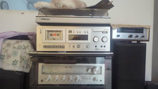 Akai GX-M50 3 head cassette deck and many more
