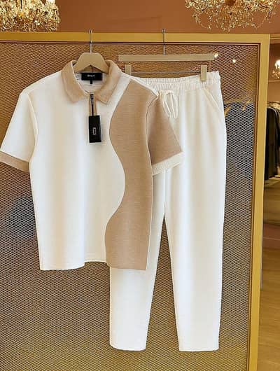Premium Men's Two-Piece Casual Tracksuit Set – PKR 2,500