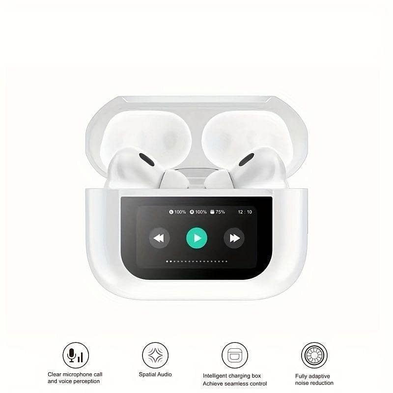 Wireless Earbuds ANC Touchscreen Control 6