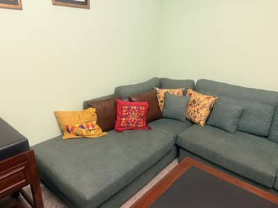 5 seater L-shaped sofa set