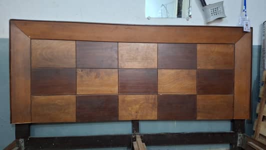 Wooden Double Bed | Vintage Wooden Bed | Strong Frame