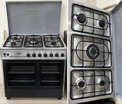 Asia 6-Burner Gas Stove – Double Oven | Used, Good Condition