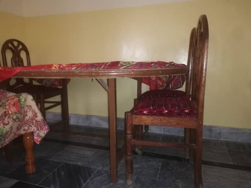 Dining Table with Computer Wardrobe 7