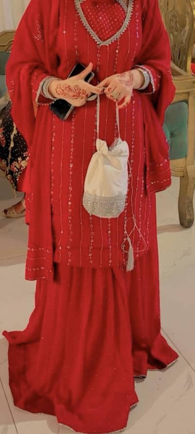 ready to wear dress for mehndi event or dholki