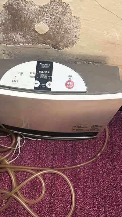 Tokyo Gas blower heater Japanese