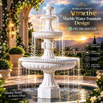 luxury water fountain design manufacturers and Suppliers in pakistan