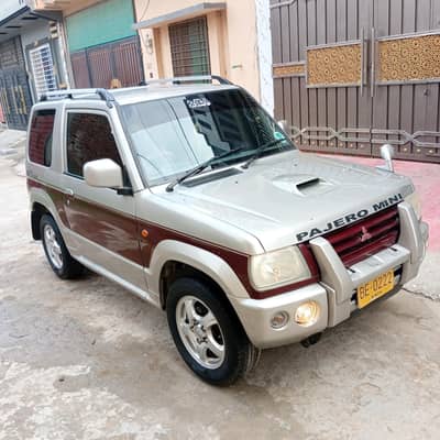 Mitsubishi Pajero Mini 2000,non accidental guaranteed,4x4 working