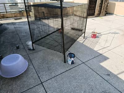 5-Tier Heavy Iron Breeding Cage Setup with Stand (Stackable)