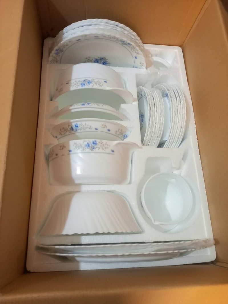 marble dinner set 1