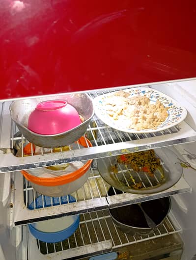 One year use fridge