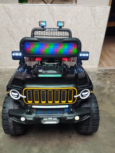 kids rechargeable jeep/car
