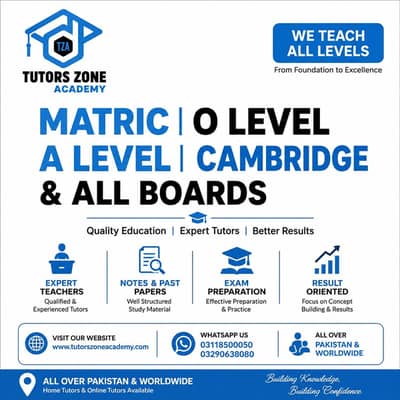 Best O/A Level Home Tutors in Karachi | Top Cambridge Faculty [2026]