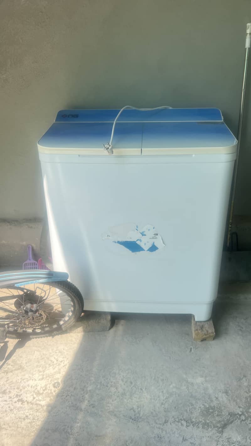 Working condition washing machine 1