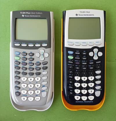 TI-84 Plus Silver Edition/School Property Graphic Calculator