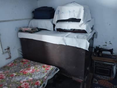 iron Dowry trunk for sale. with stand