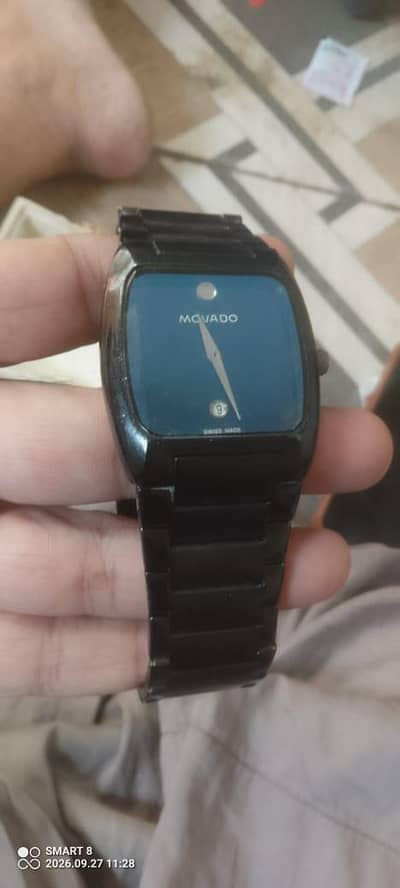 movado branded company watch arjent sale