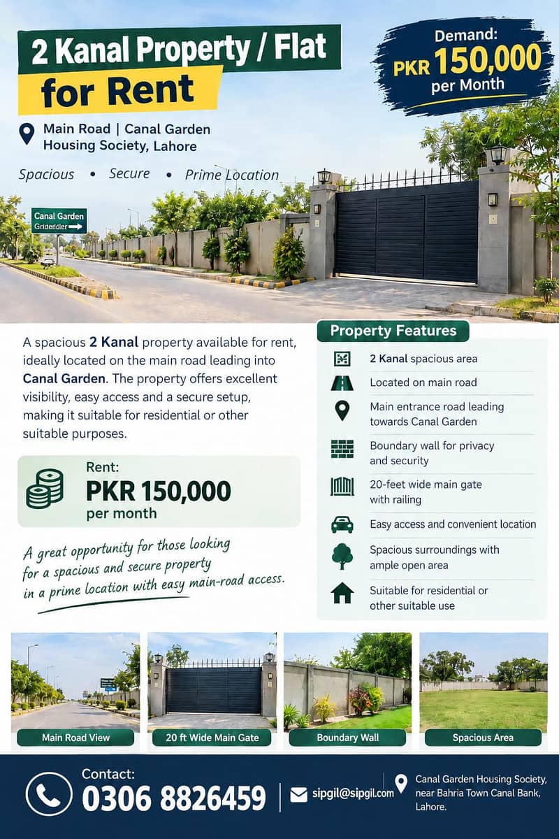 RESIDENTIAL PLOT FOR RENT 8