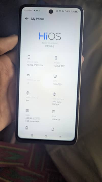Tecno Spark 20C