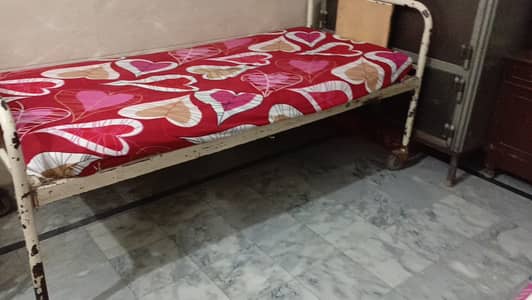 Bed and chair
