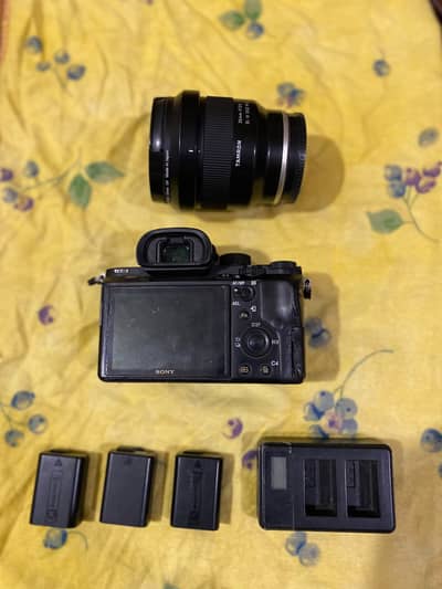 Sony A7 R2 with lens tamron 35 mm 2.8