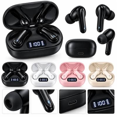 branded earbuds