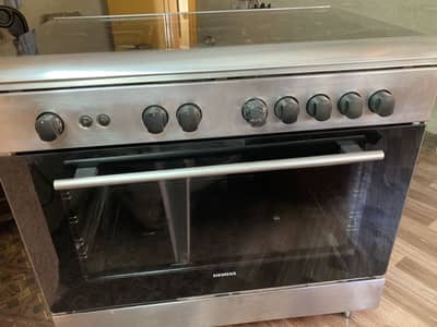 Siemens 5-Burner Hybrid Cooking Range with Oven (Genuine Imported)
