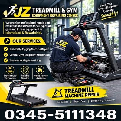 Professional Treadmill Repair Service in Rawalpindi & Islamabad