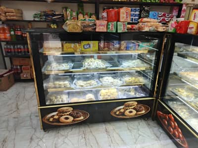 display counter / bakery counter / cake counter / cake chillar