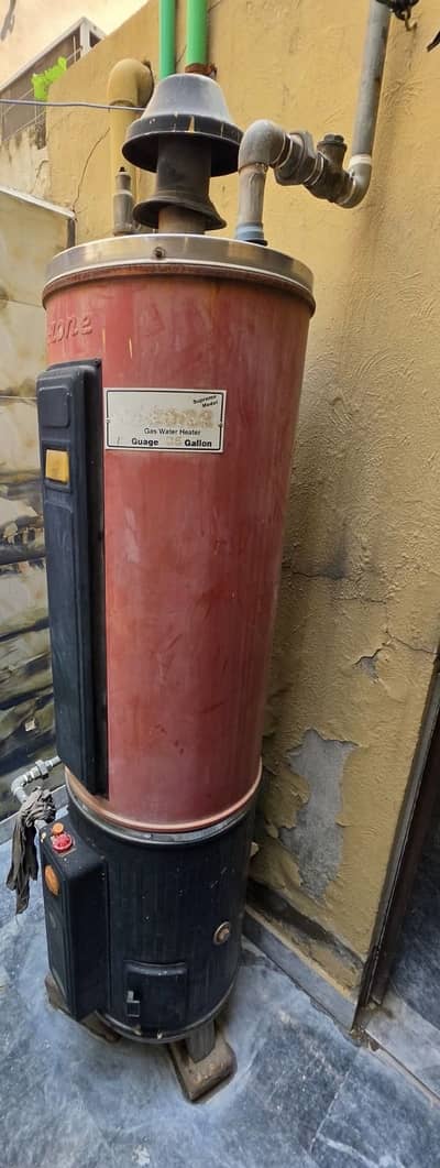Used i-zone 35 Gallons Gas Water Geyser