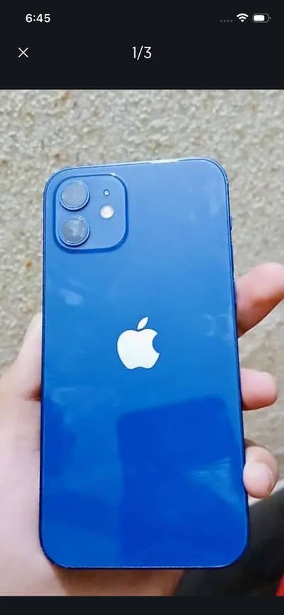Apple iPhone 12 with charger 20w fast charger