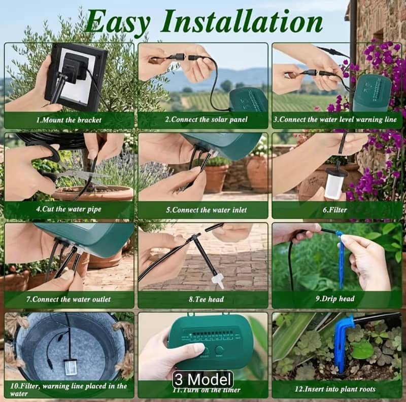 Drip irrigation system 1