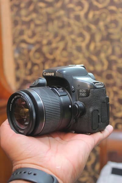 Canon 750D 24.2MP DSLR with 18-55mm Lens